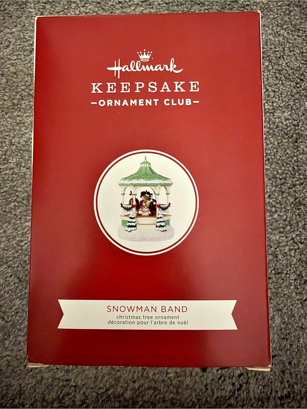 Hallmark Snowman Band 2020 Member Exclusive Ornament